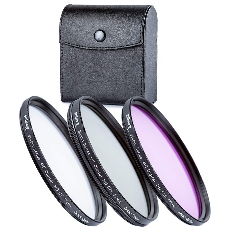 Ultimaxx 55MM Complete Lens Filter Accessory Kit: 6 Gradual Color Filters + UV, CPL, FLD & Macro Close Up Set (+1, +2, +4, +10) - Image 4